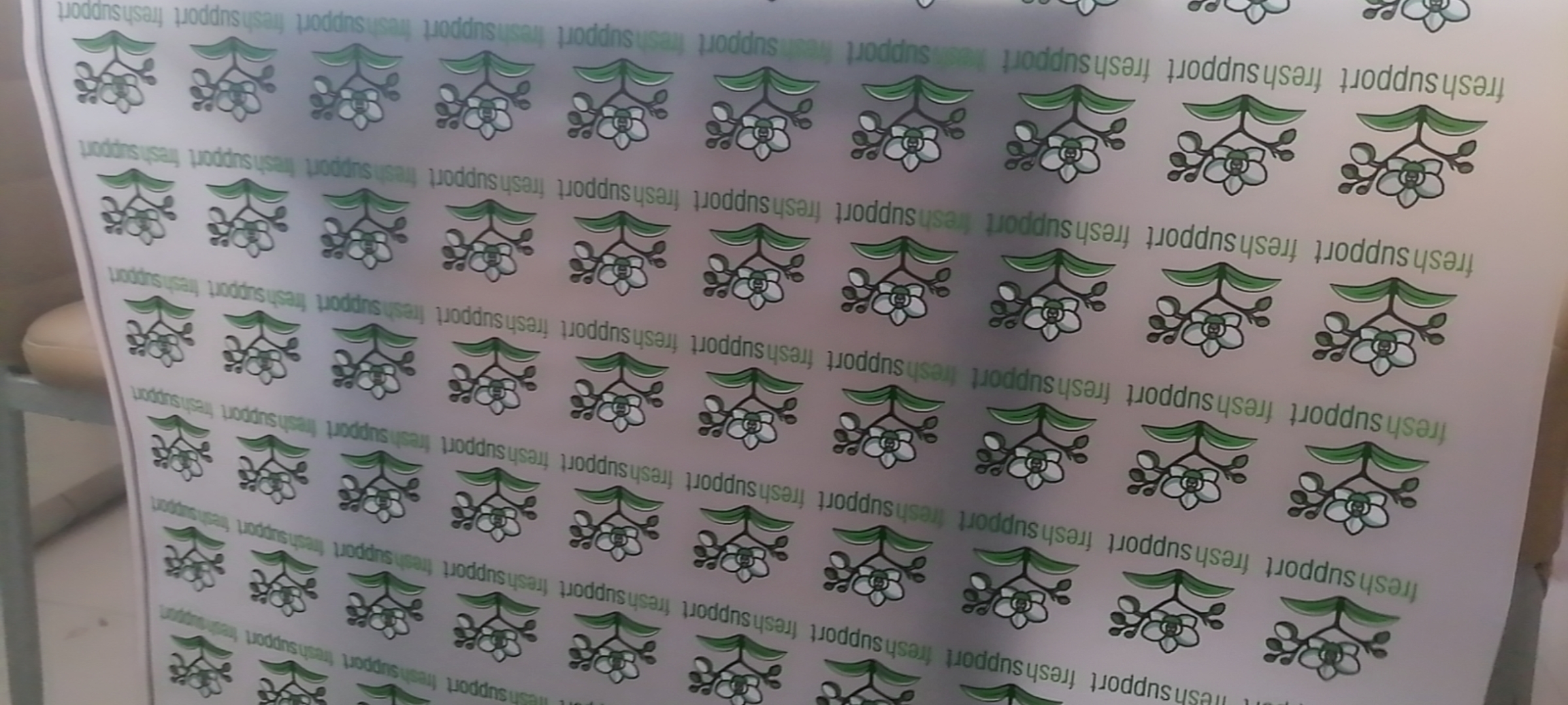 新增白墨燙畫(huà)，解決小訂單不及時(shí)問(wèn)題